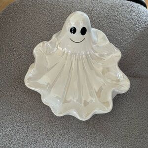 Ceramic Ghost Shaped Dish